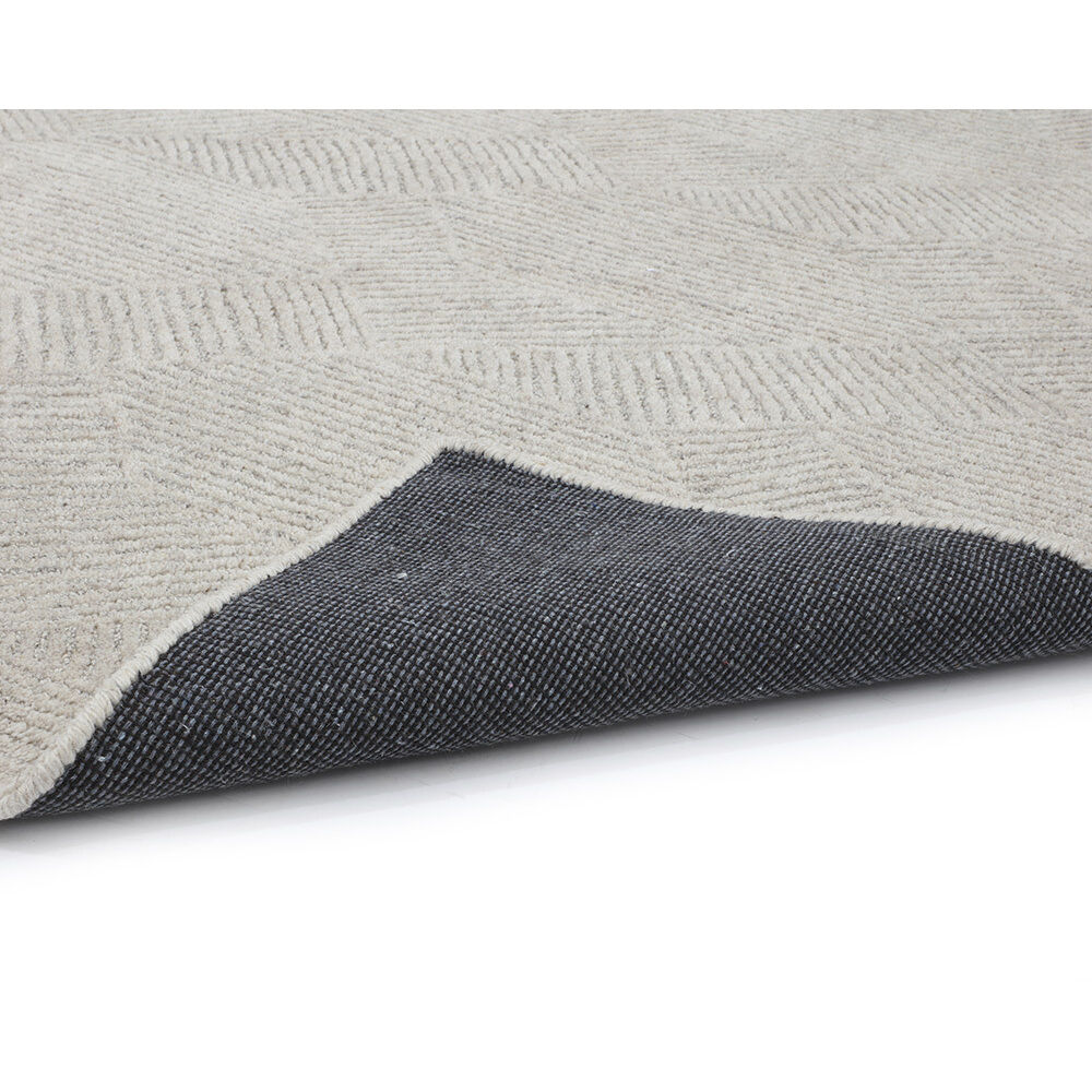 Calais 168 X 120 inch Oatmeal / Grey Indoor Hand-Tufted Rug, Hand-Tufted